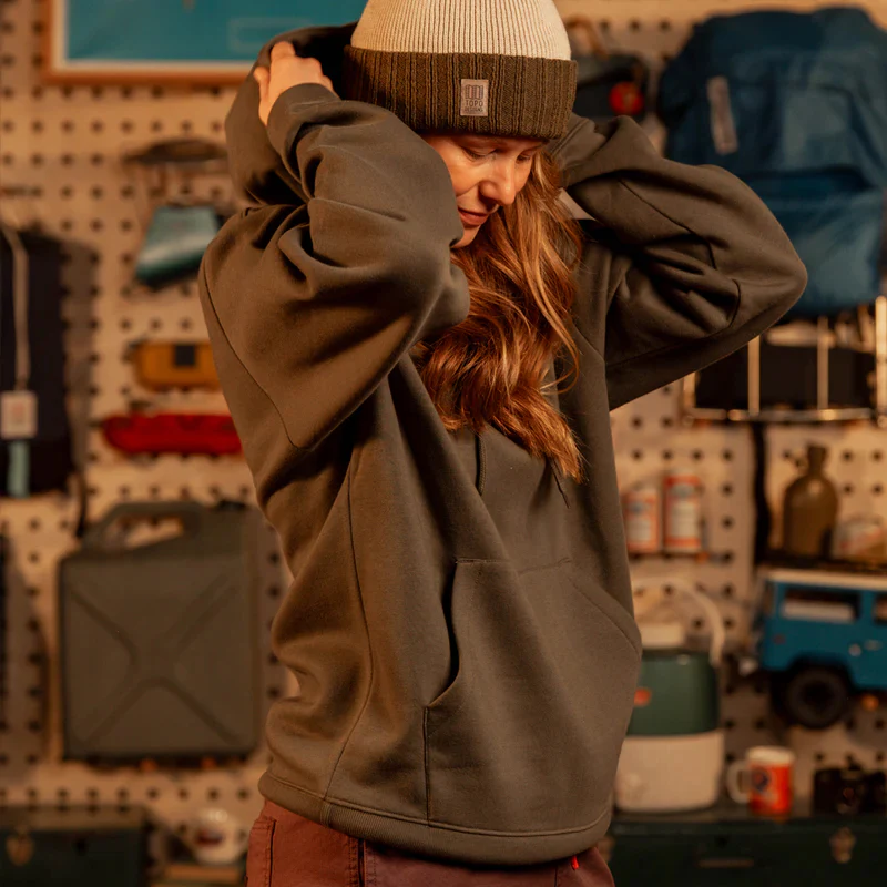 Alpine High Hoodie Unisex Pinnacle Black - Image 10