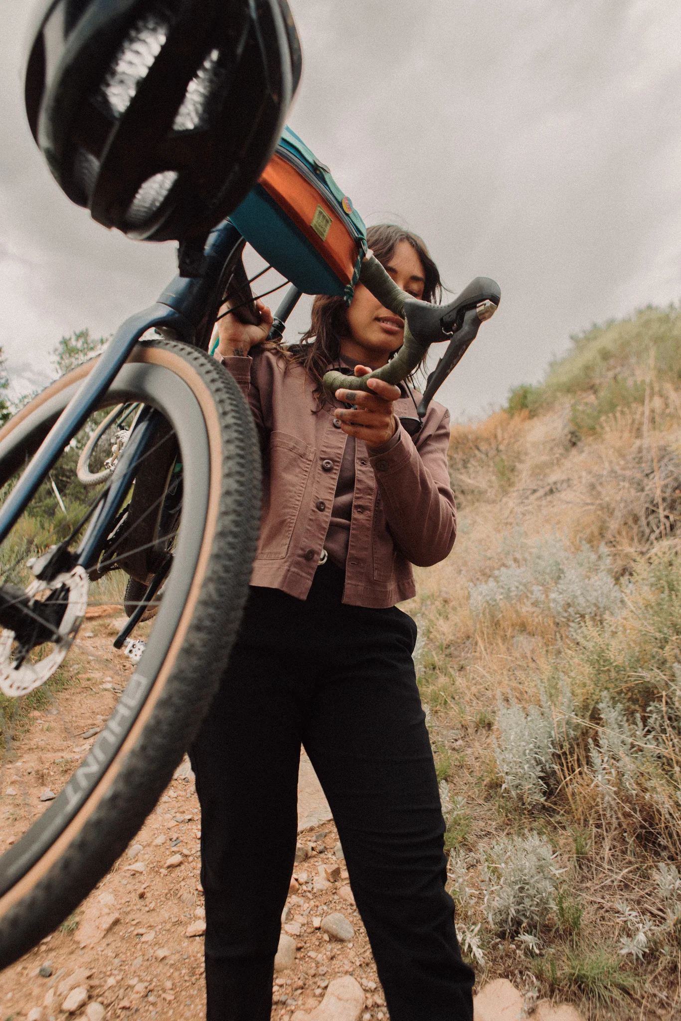 Bike Bag Mini Mountain 1L Hemp/Bone Brown - Image 5