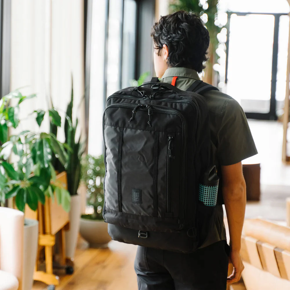 Global Travel Bag 40L Black/Black - Image 3