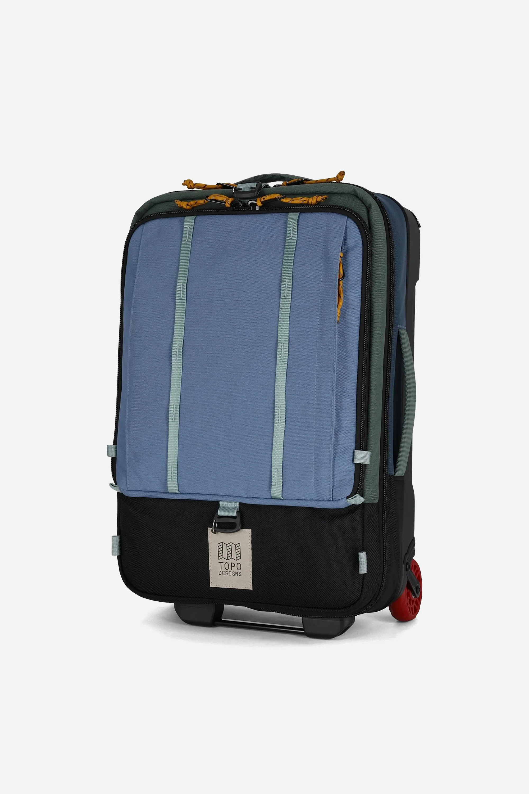 Global Travel Bag Roller 44L Stone Blue/Forest