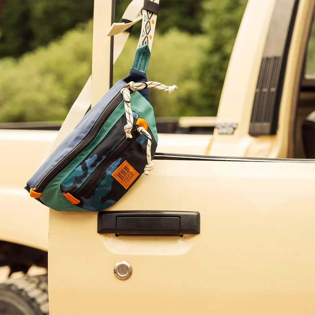 Mountain Waist Pack 1L Stone Blue/Bone White - Image 9