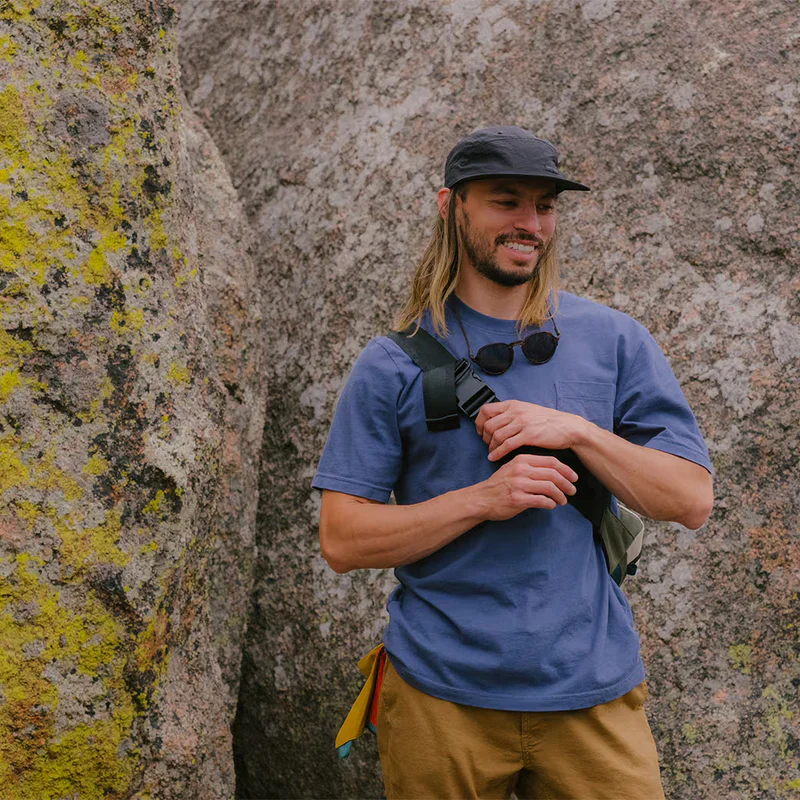 Nylon Camp Hat  Black - Image 4