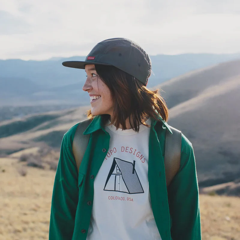 Nylon Camp Hat  Black - Image 5