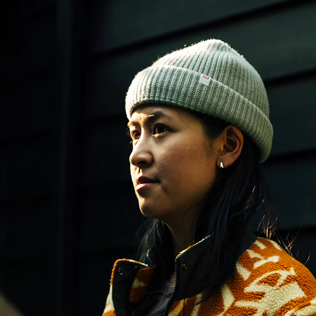 Global Beanie Dark Khaki - Image 8